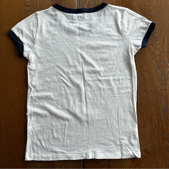 NWOT J.Crew Factory New York City NYC Icons Collector T-Shirt Navy Ivory - Picture 2 of 6